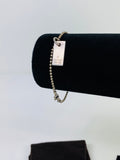 Gucci .925 Silver Logo Bracelet