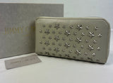 Jimmy Choo Studded Leather Zippy wallet