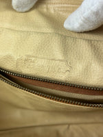 MCM Cognac Leather Clutch Bag