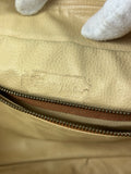 MCM Cognac Leather Clutch Bag