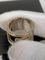 Gucci .925 Sterling Silver G Ring 8