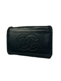 Chanel CC Caviar Leather Key Holder