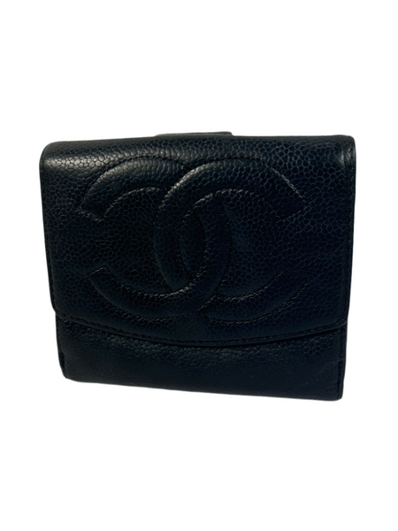 Chanel CC Caviar Bifold Wallet