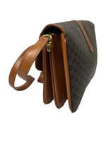 Celine Macadam Leather Crossbody Bag