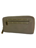 Louis Vuitton Studded Leather Zippy Wallet