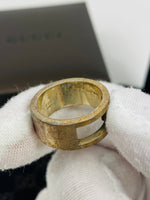 Gucci .925 Sterling G Ring Size 11