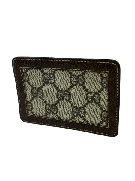 Gucci GG Monogram Leather Card Holder