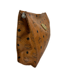 MCM Cognac Leather Clutch Bag