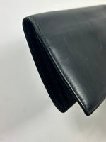 Gucci Black Leather Long Wallet