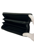 Gucci GG Monogram Leather Zippy Wallet
