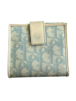 Dior Blue Trotter 1 Bifold Wallet