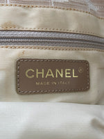 Chanel CC Canvas Tote Bag