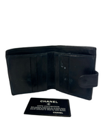 Chanel CC Caviar Leather Bifold Wallet