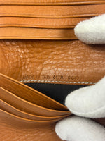Dior D Buckle Leather Bifold Wallet