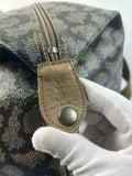 YSL Canvas Leather Duffle Bag