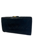 Chanel CC Quilted Leather Long Wallet