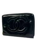 Chanel CC Leather Zippy Wallet