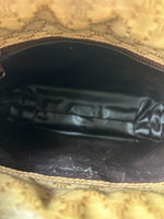 Celine Macadam Leather Shoulder Bag