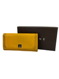 Celine Lemon Flap Long Wallet