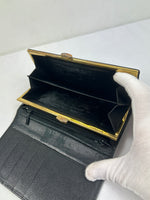 Yves Saint Laurent Leather Long Wallet