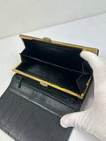 Yves Saint Laurent Leather Long Wallet