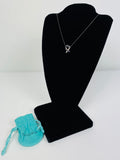 Tiffany & Co .925 Silver Bow Necklace