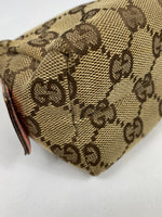 Gucci GG Canvas monogram cosmetic bag