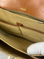 Celine Macadam Leather Crossbody Bag