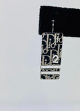 Dior Black Trotter 2 Earrings