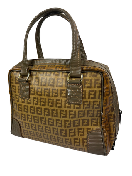 Fendi Zucca Monogram Hand Bag