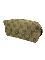 Gucci GG Canvas Momogram Cosmetic Bag