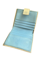 Dior Blue Trotter 1 Bifold Wallet