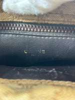 Celine Macadam Leather Shoulder Bag