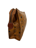 MCM Cognac Leather Clutch Bag