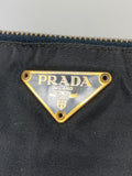 Prada Tessuto Gold Nylon Crossbody Bag