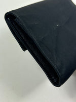 Prada Tessuto Nero Nylon Trifold Wallet