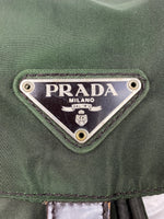 Prada Green Tessuto Nylon Backpack