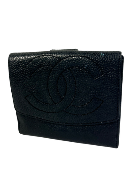 Chanel CC Caviar Bifold Wallet