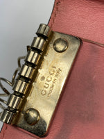 Gucci Micro Guccissima leather key holder