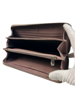 Dior Trotter Leather Zippy Wallet