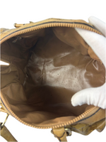 Celine Macadam Leather Boston Bag