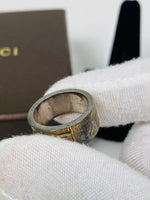 Gucci .925 Silver G Ring Size 9