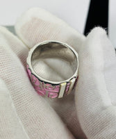 Dior Pink Trotter 2 Ring size 6