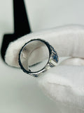 Dior Blue Trotter 2 Ring Size 6