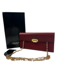 Yves Saint Laurent Leather Wallet on Chain