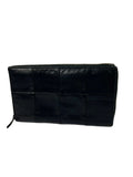 Bottega Veneta Leather Block Zippy Wallet
