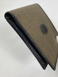 Fendi FF Olive Leather Bifold Wallet