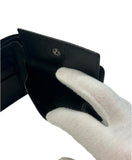 Gucci Black Leather G Bifold Wallet