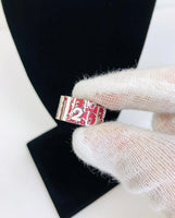 Dior Red Trotter Ring size 5