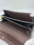 Louis Vuitton Damier Ebene Sarah Wallet